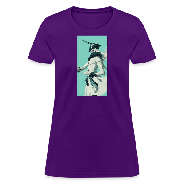 White Zangetsu Women's T-Shirt - purple