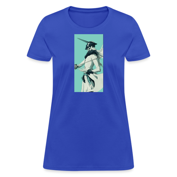 White Zangetsu Women's T-Shirt - royal blue