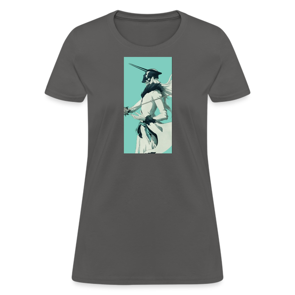 White Zangetsu Women's T-Shirt - charcoal