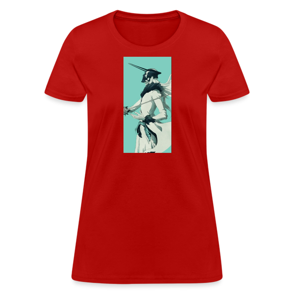 White Zangetsu Women's T-Shirt - red