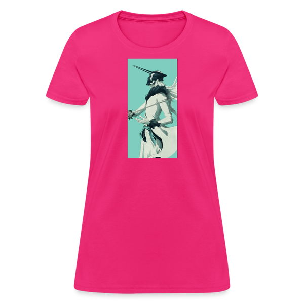 White Zangetsu Women's T-Shirt - fuchsia