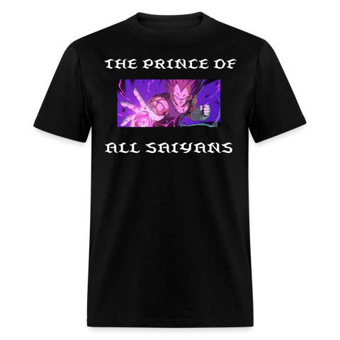 Classic T-Shirt Prince of Saiyans - black