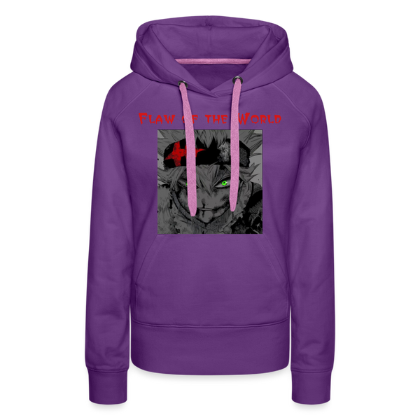 Asta Flaw of the World Women’s Hoodie - purple 