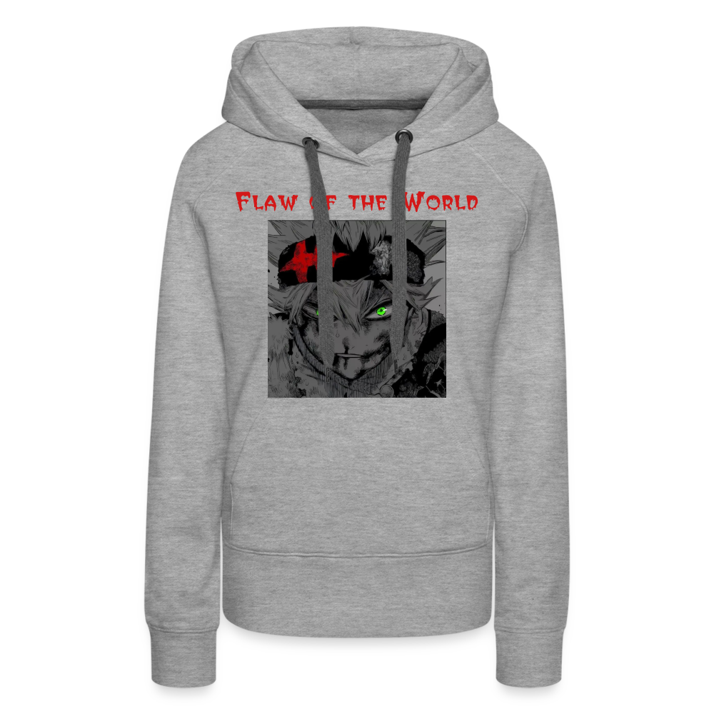 Asta Flaw of the World Women’s Hoodie - heather grey