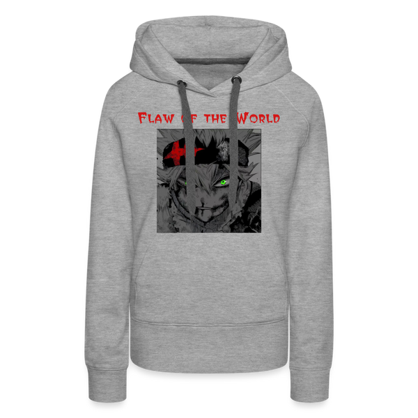 Asta Flaw of the World Women’s Hoodie - heather grey