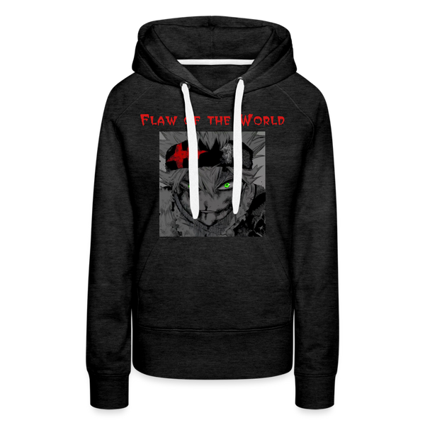 Asta Flaw of the World Women’s Hoodie - charcoal grey