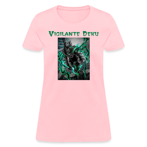 Vigilante Deku Women's T-Shirt - pink