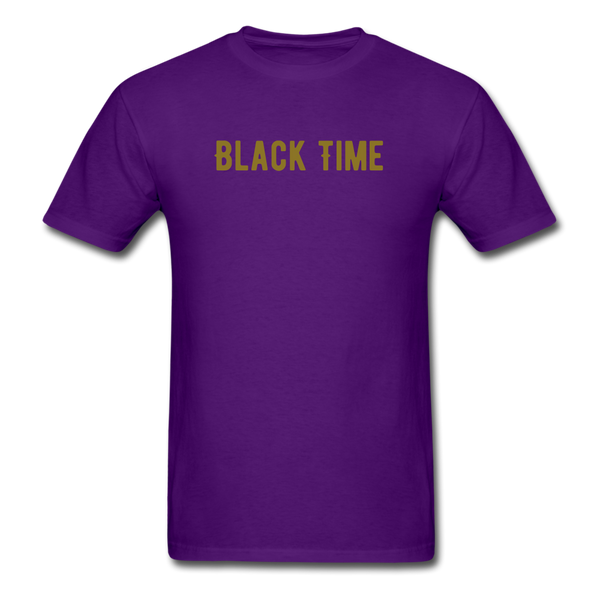 Men Classic T-Shirt Time - purple