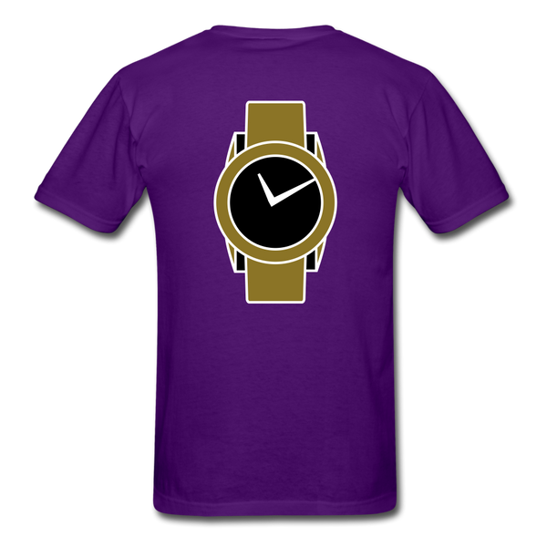 Men Classic T-Shirt Time - purple