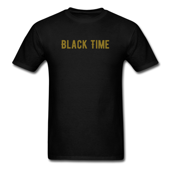 Men Classic T-Shirt Time - black