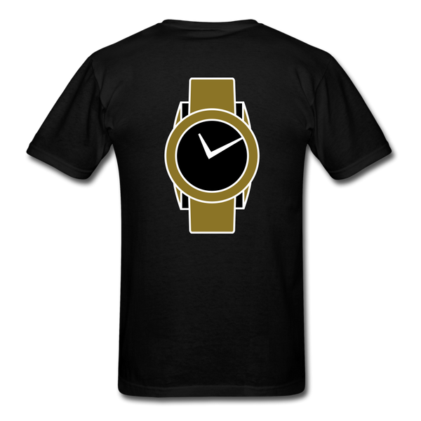 Men Classic T-Shirt Time - black