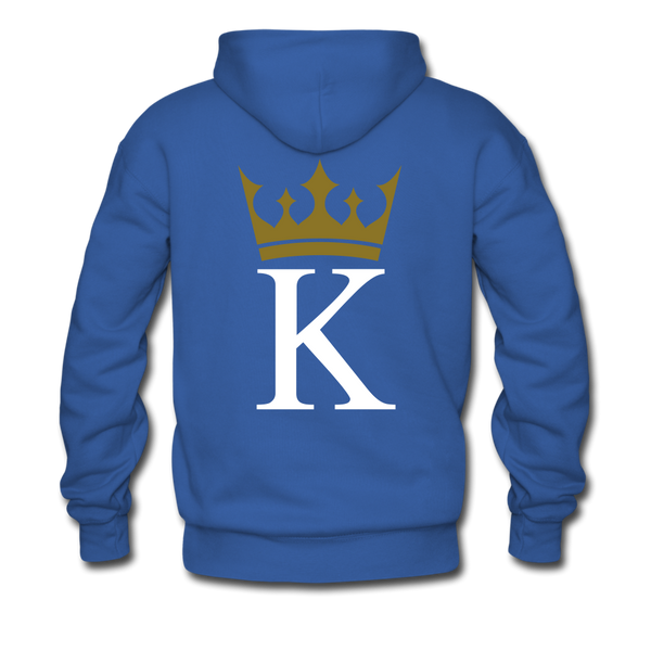 Men’s Premium Hoodie Brown - royal blue