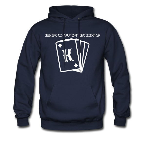 Men’s Premium Hoodie Brown - navy