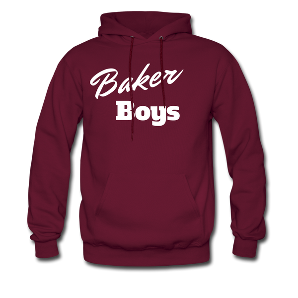 Men's Hoodie Baker - burgundy