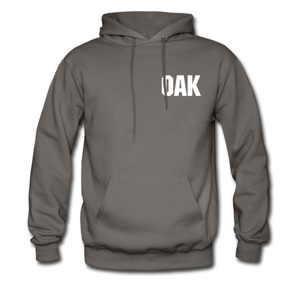 Men's Hoodie OAK - asphalt gray