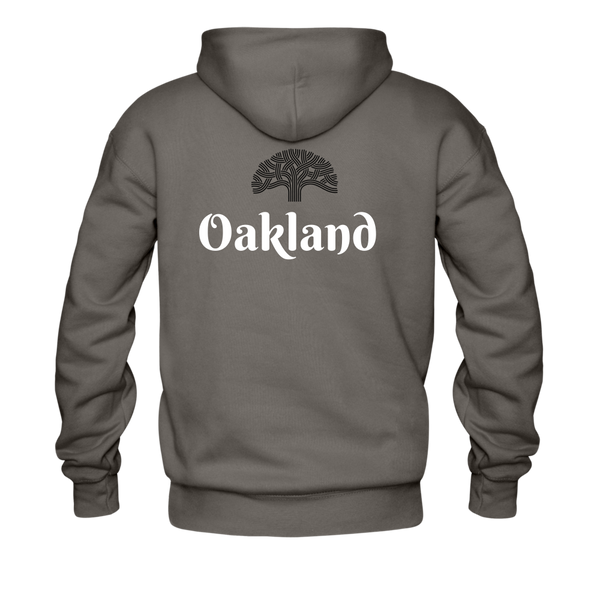 Men's Hoodie OAK - asphalt gray