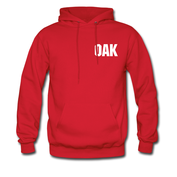 Men's Hoodie OAK - red