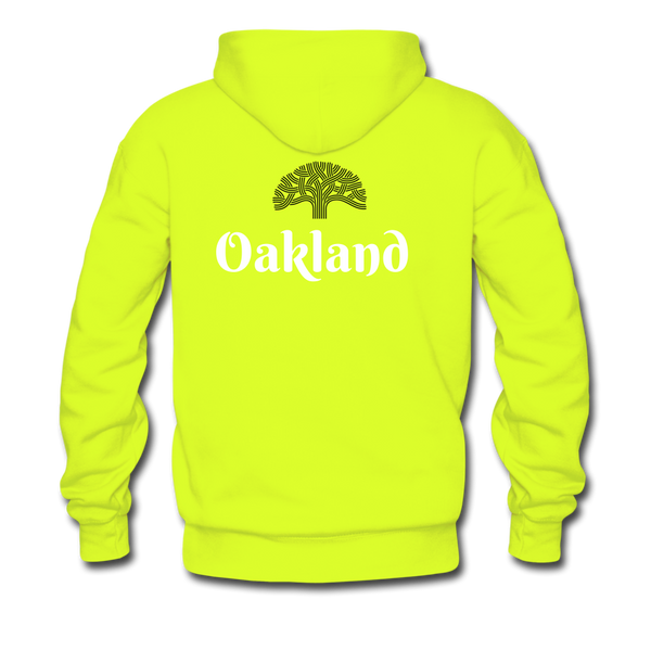 Men's Hoodie OAK - safety green