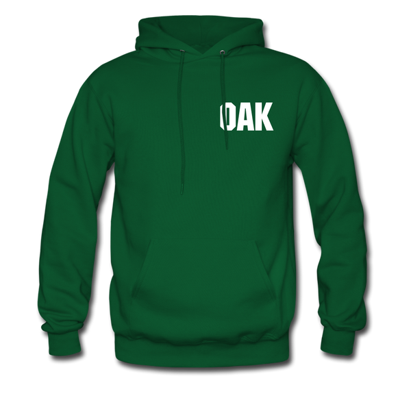 Men's Hoodie OAK - forest green