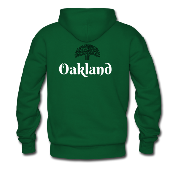 Men's Hoodie OAK - forest green