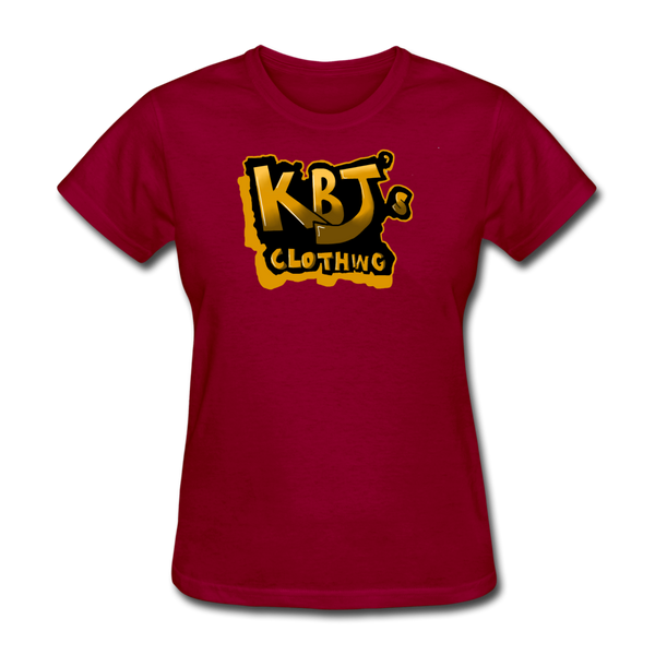 Women's T-Shirt KBJ - dark red