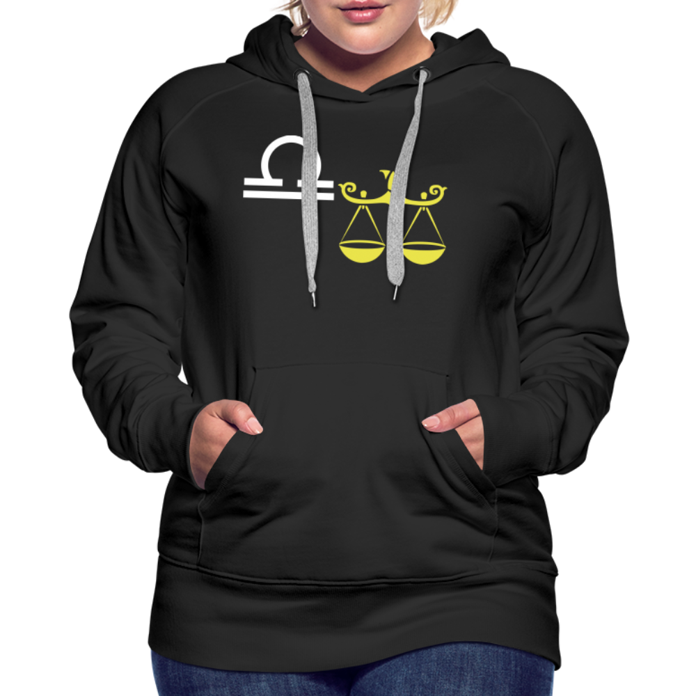 Women’s Premium Hoodie Libra - black