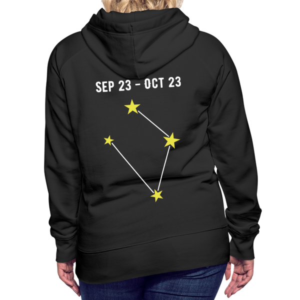 Women’s Premium Hoodie Libra - black