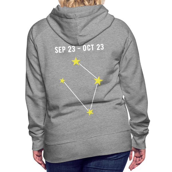 Women’s Premium Hoodie Libra - heather gray