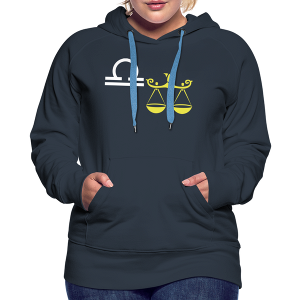 Women’s Premium Hoodie Libra - navy