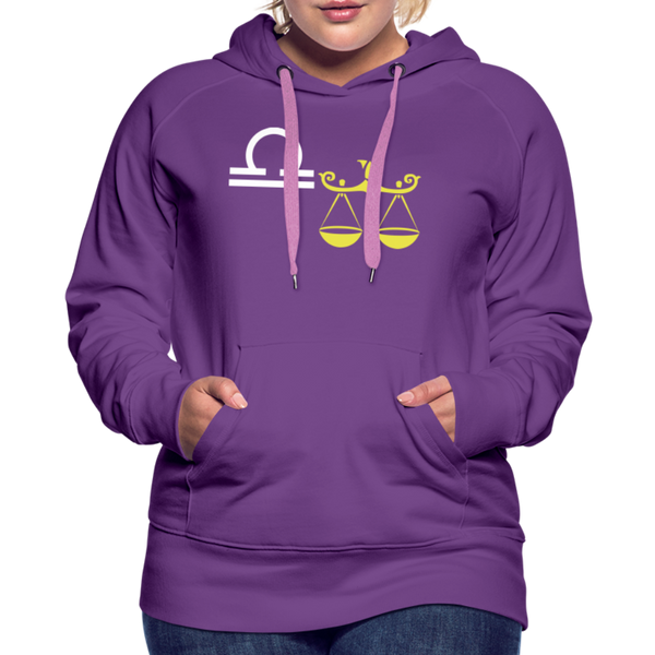 Women’s Premium Hoodie Libra - purple