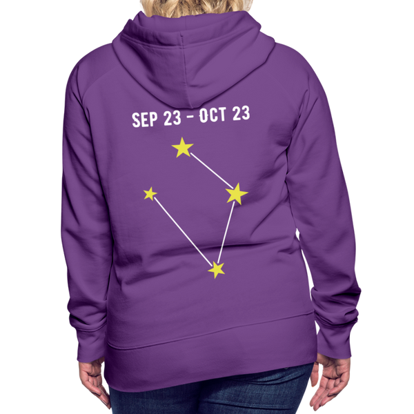 Women’s Premium Hoodie Libra - purple