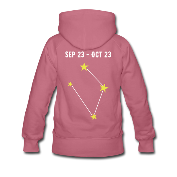 Women’s Premium Hoodie Libra - mauve