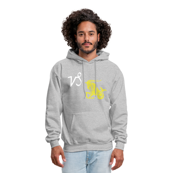 Men's Premium Hoodie Capricorn - heather gray