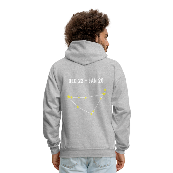 Men's Premium Hoodie Capricorn - heather gray