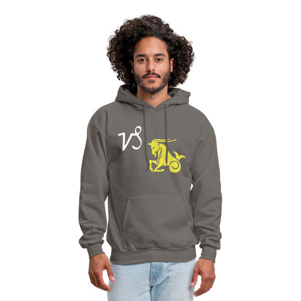 Men's Premium Hoodie Capricorn - asphalt gray