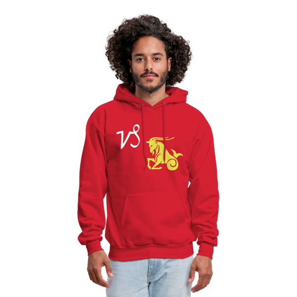 Men's Premium Hoodie Capricorn - red