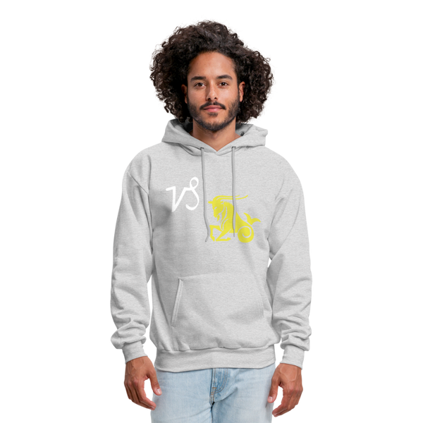 Men's Premium Hoodie Capricorn - ash 