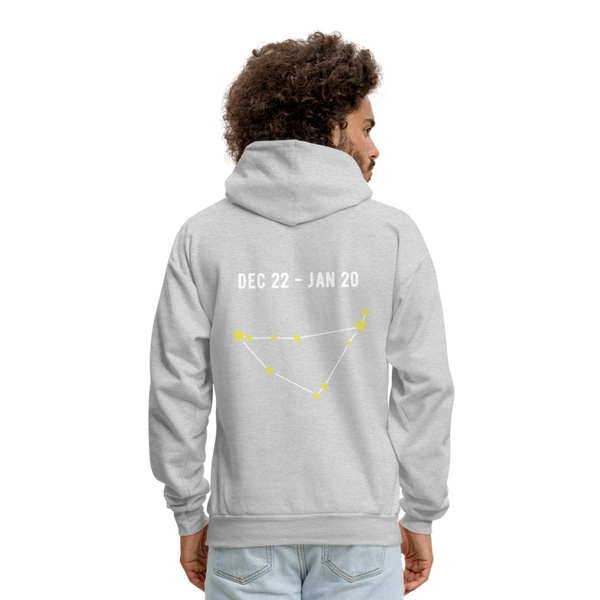 Men's Premium Hoodie Capricorn - ash 