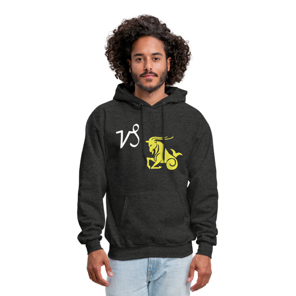 Men's Premium Hoodie Capricorn - charcoal gray