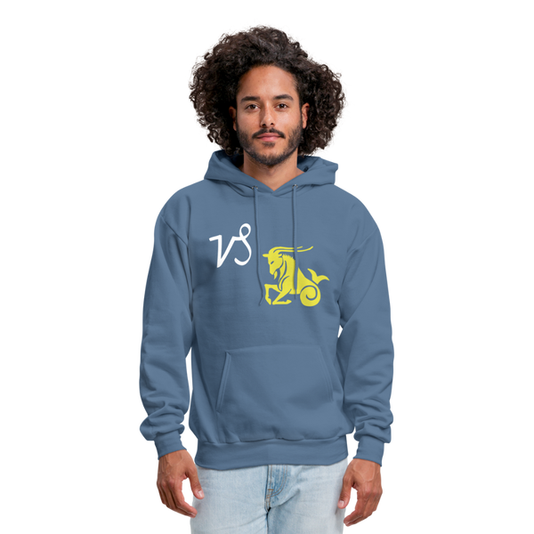 Men's Premium Hoodie Capricorn - denim blue