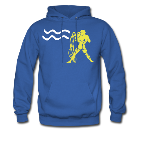 Men’s Premium Hoodie Aquarius - royal blue