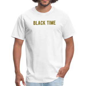 Men Classic T-Shirt Time - white