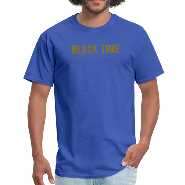 Men Classic T-Shirt Time - royal blue