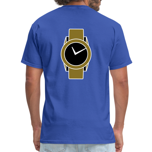 Men Classic T-Shirt Time - royal blue