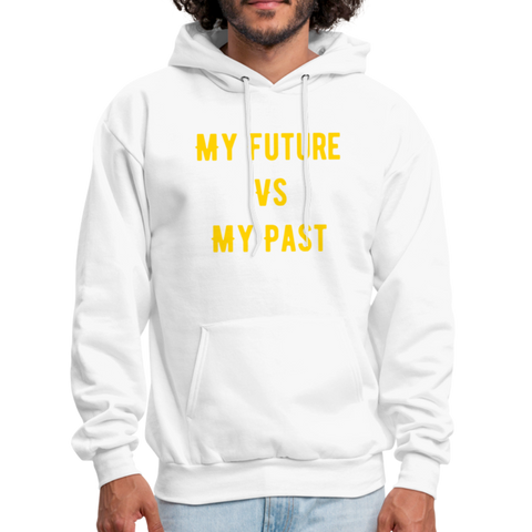 Men's Hoodie F vs P - white