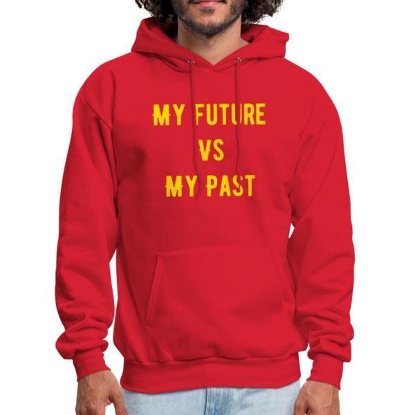 Men's Hoodie F vs P - red