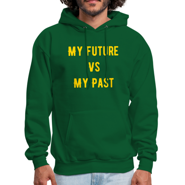 Men's Hoodie F vs P - forest green