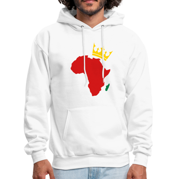 Men's Hoodie African - white