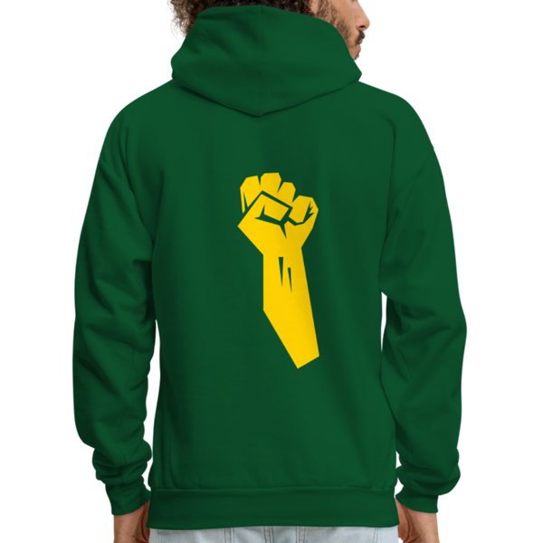 Men's Hoodie African - forest green