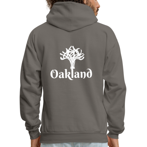 Men's Hoodie OAK - asphalt gray